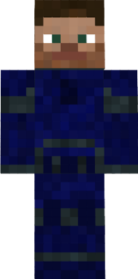 The third overhaul I've given to Steve's blue armor.