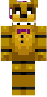 Fright Fredbear [FNAF] Minecraft Skin