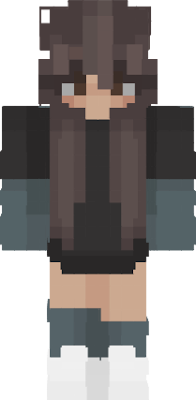 minecraft girl skin brown hair