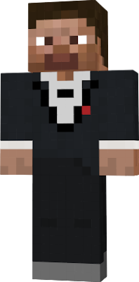 Tuxedo Steve from the Xbox One edition of Minecraft.