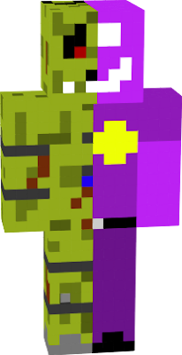 This is a combination of Springtrap and Purple Guy I made for my sister who is a huge FNAF 3 fan.