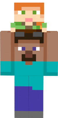 Skyblock One Block Alex - Wallpaper - Nova Skin