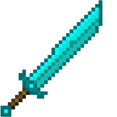 The Strongest Titanium Sword To Ever Exist in The Minecraft Universe.