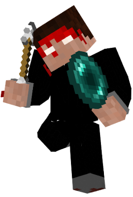Herobrine from the animation 