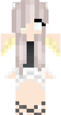 This is Ariala Grace. An Elven Princess who ran away from her kingdom to live a life of freedom and adventure. I hope you all like this skin~! :3 ~SaffhireFox (Now known as SapphiricFox)