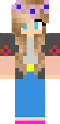 Weiblicher Minecraft Character