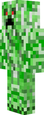 A minor edit to the creeper to make it look like a creeper in CaptainSparkles animations.