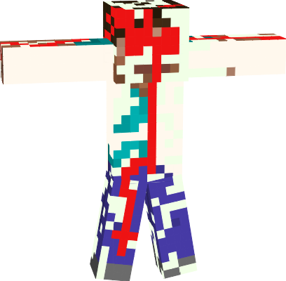 He's very scary, hes the ghost of miecraft/ ghost of christmas/miechraft!!!!!!! XD XD XD .... :-( IKR