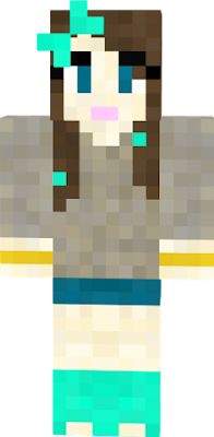 My Teenage Girl! Made by Detaliaz! Become a teenager with this amazing skin, it was made from scratch!
