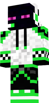 Its an enderman that likes creepers