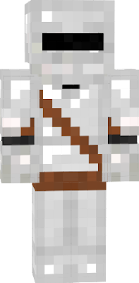 Wear this skin with a set of iron armor
