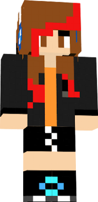 Gamergirl Skin with brown/red hair Have Fun with them!