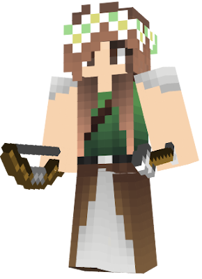 This my skin for my RP...Its a archer girl who had to dress up for a event hope you like it