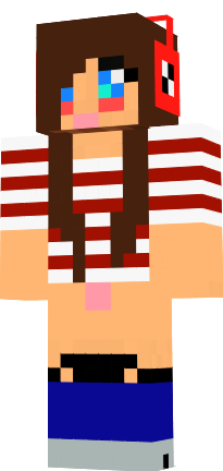Girl in underwear Minecraft Skins