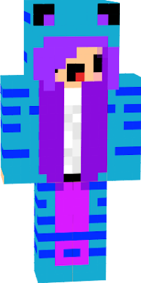 I'm a cute a fluffy little tiger in some Pajamas. This original skin was from Yammy_xox but I used it to make this.