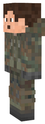 Useing elements of eichenlaubmuster camouflage, the camoflouge was made idealy for taiga, mega taiga, swamp and savanna biomes