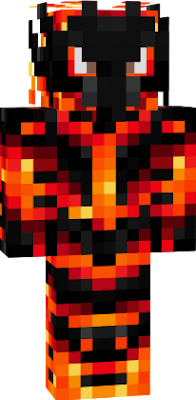 jogador minecraft queimado
