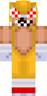 Fleetway Super Sonic  Sonic The Hedgehog Minecraft Skin