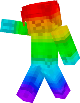 Rainbow Steve was created to destroy the Nightmare King(Nightmare Steve) he got created by 5 elders a red one a yellow one a green one a blue one and a purple one