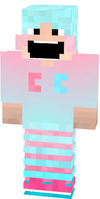 Hi guys! I fixed the little black spots on the legs, shoulders, and sides. I am still the same creator. Just for your information, my username is Mermaidman0908. It used to be Fishyman0908, but I changed it. I might change it soon to a cotton candy name. I will keep the 0908 attatched to it though, so you will know its me!