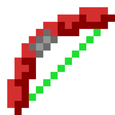 minecraft hair bow pixel art