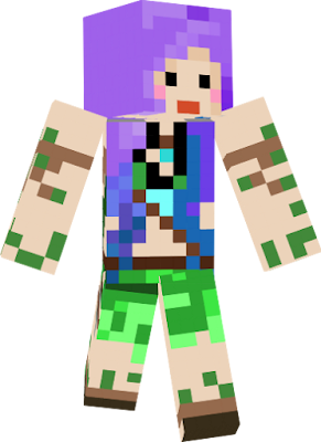 I wanted to give iHasCupquake's skin for her current series Minecraft Enchanted Oasis a little touch to kind of enhance it a bit to give it more of a nature-ish essesnce kind of feel.