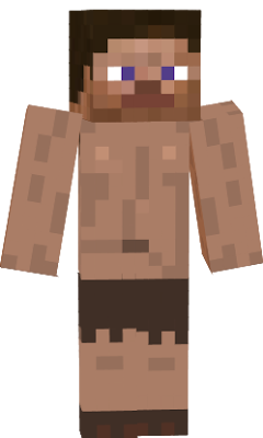 I made this g-rated so it wouldn't show privates, but steve should look like he doesn't have nothing but underwear and sandles on, made by solid_snake420