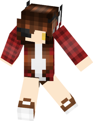 I thought I would just edit my old foxy skin a smitch and make it look better. -COMING UP- i'm gonna edit this foxy skin and make it have a hoodie.