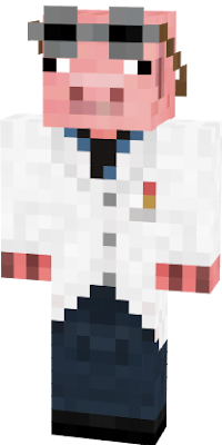 just a pig man scientist i made for myself