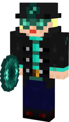 The Enderball kid is strong & tough His Enderball tricks are impressive stuff Black goth clothes And blondish hair He teleports from here to there.