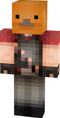 Credits to the previous maker http://resourcepack.minecraft.novaskin.me/skin/4982557005316096/TF2-heavy-with-the-chicken-kiev-hat