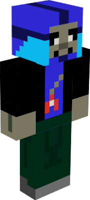 The try of someone to replicate his roblox avatar in minecraft aspect failing miserably just try something different at the very end.