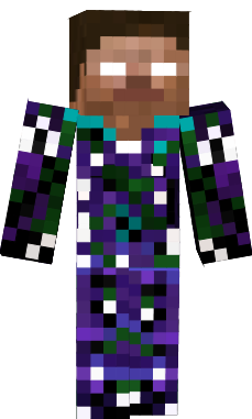 When steve is chosen to help the Ender kingdom. They give him an epic suit of armor but sadly he loses his headgear