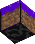 End Version of Snowed Grass Block