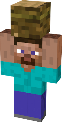 i tried to make to make a short steve with jungle log, but i don't know how to make a jungle log texture, please feel free to edit it.