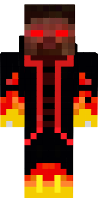 Red Herobrine Minecraft Skin