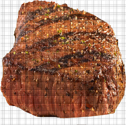 This texture pack adds steak