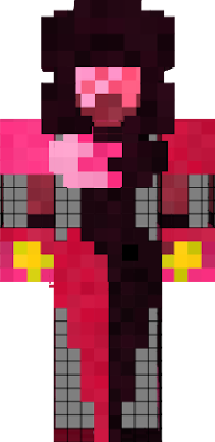 Garnet is a crystal gem from Homeworld that was the first fusion of different gems in the intire space