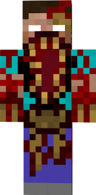 a terrifying infected herobrine