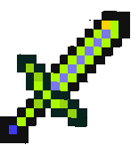 Its the diamond sword but more AWESOME looking