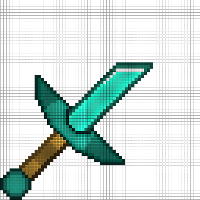 minecraft sword template