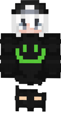 A frankenstein skin basically I mixed different skins together that I liked and just added a smiley face. (The face may look like a femenine since I took it from a female skin but It's intended to be male but since it's gonna be unclear anyway You can consider it as a uni- skin.
