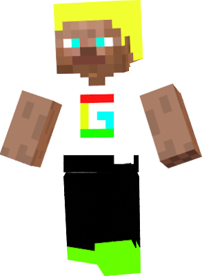 Google Man in MineCraft