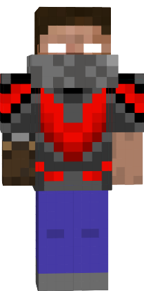 Raider Herobrine Minecraft Skin