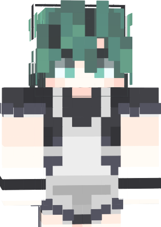 maid herobrine  Minecraft Skin