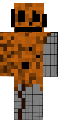 bear alpha read bucket Minecraft Skin