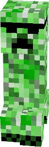 This is a creeper based on Minecraft Gangnam Style on YouTube.