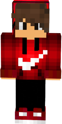 hey my name is red nike and im here to help gte ur friends on minecraft like ur skin