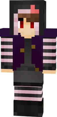 It's Sketch187's original outfit! This skin was designed by Brown and I, and was changed, using the 1.8 snapshot skin editor. By your friends, Sketchy187 and Browncoffeedude