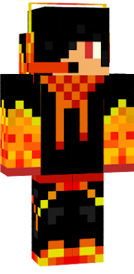 This Skin was made by a youtuber named Flamer Gamer